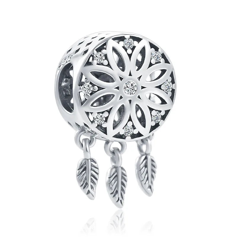 RomiVega 925 Sterling Silver Charms—White Series Collection