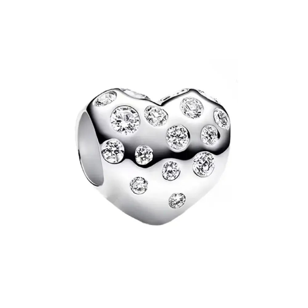 RomiVega 925 Sterling Silver Charms—Mommy & Me Series Collection