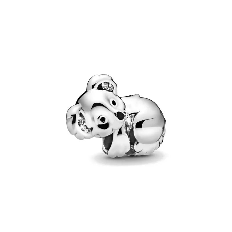 RomiVega 925 Sterling Silver Charms—White Series Collection