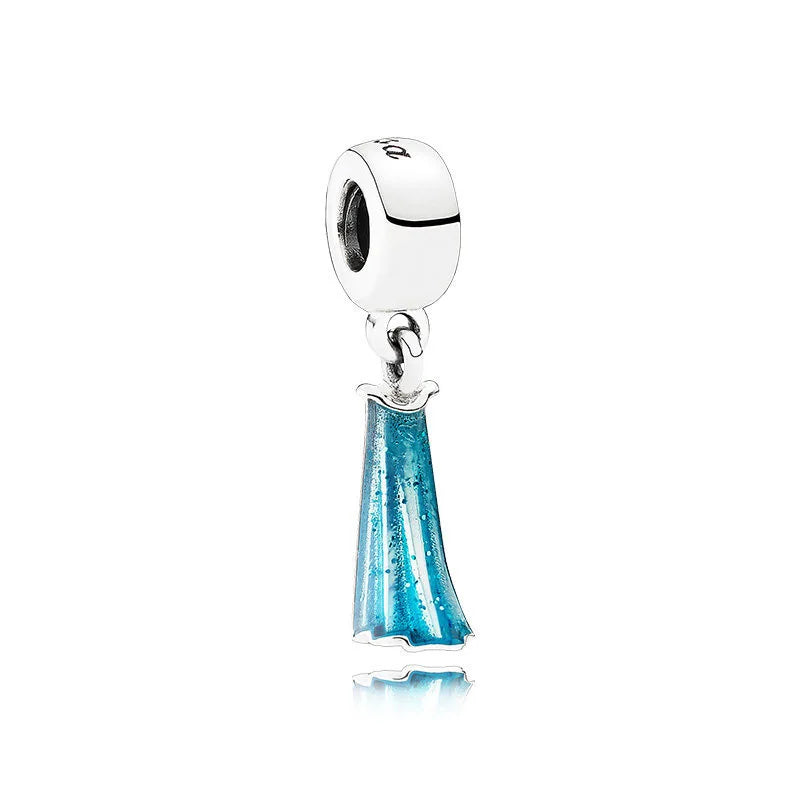 RomiVega 925 Sterling Silver Charms— Mermaid Princess Series Collection