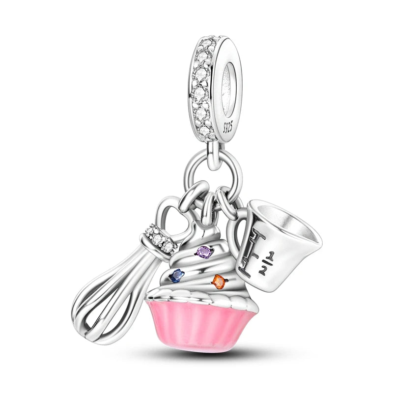 RomiVega 925 Sterling Silver Charms— Hobby Series Collection