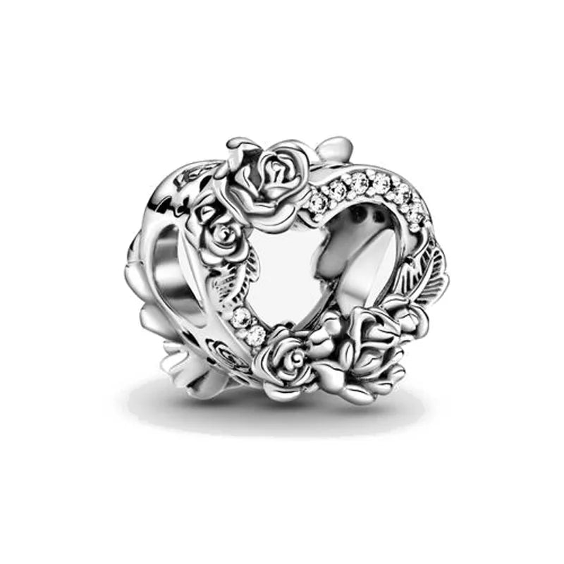 RomiVega 925 Sterling Silver Charms—White Series Collection