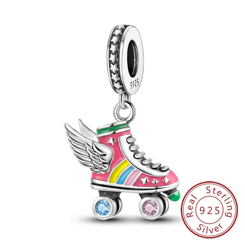 RomiVega 925 Sterling Silver Charms— Hobby Series Collection