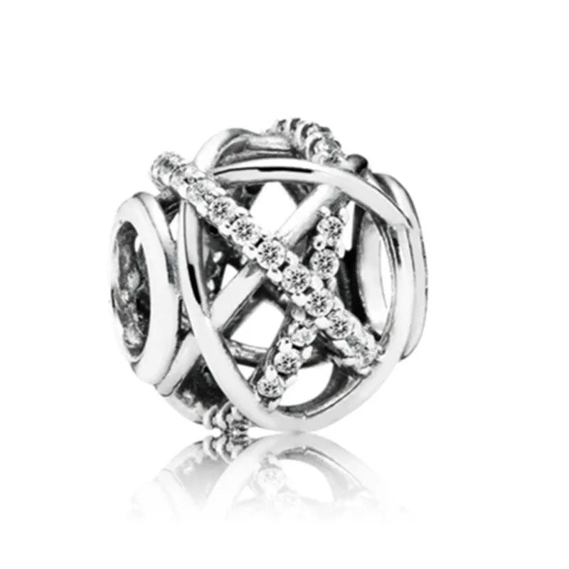 RomiVega 925 Sterling Silver Charms—White Series Collection