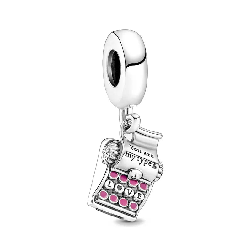 RomiVega 925 Sterling Silver Charms—Mommy & Me Series Collection