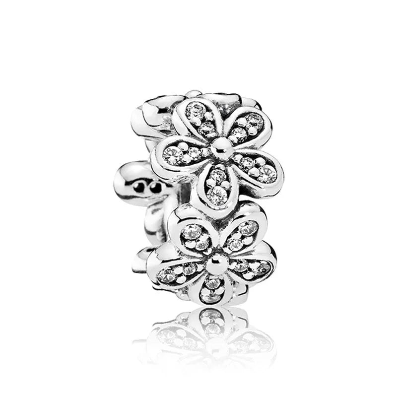 RomiVega 925 Sterling Silver Charms—White Series Collection