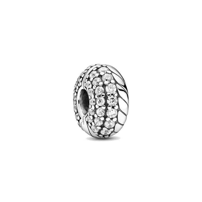 RomiVega 925 Sterling Silver Charms—White Series Collection