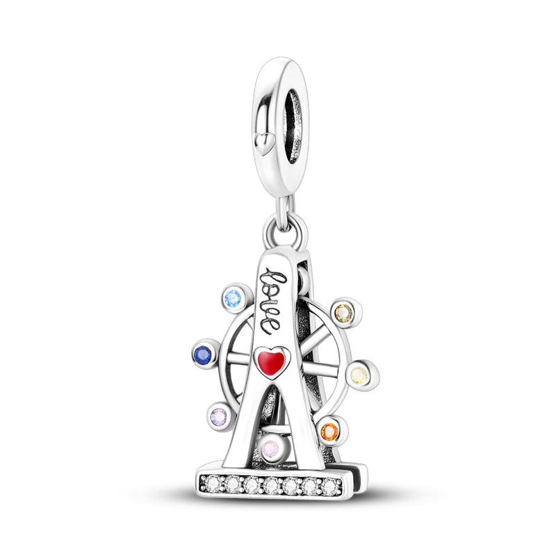 RomiVega 925 Sterling Silver Charms— Hobby Series Collection