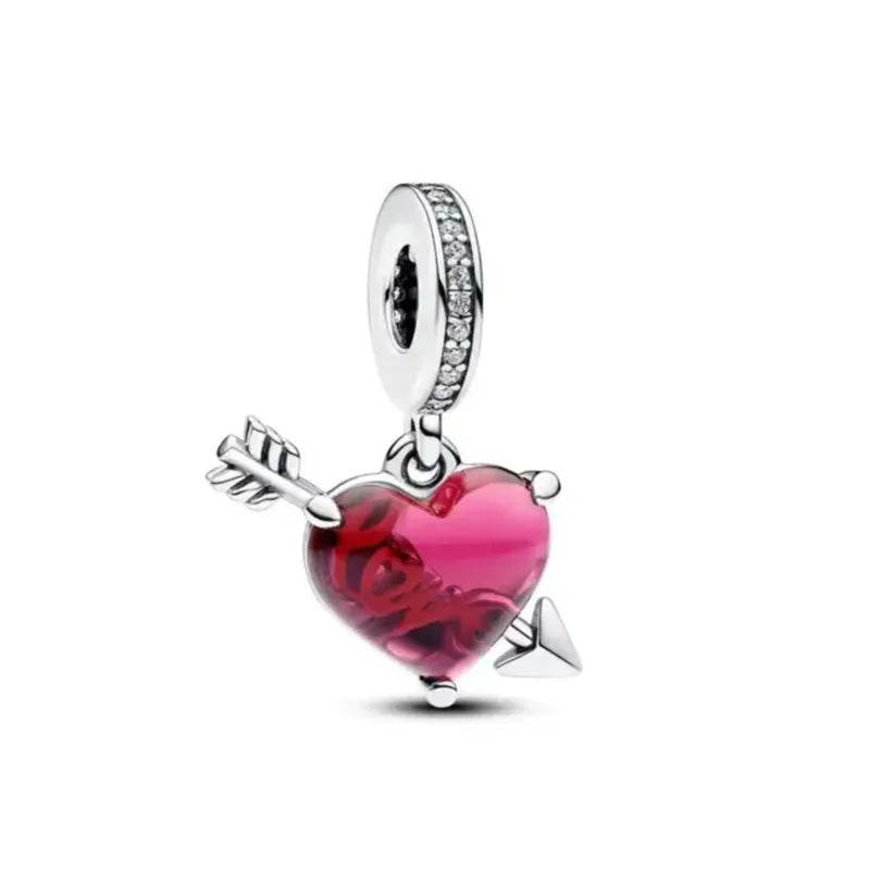 RomiVega 925 Sterling Silver Charms—Mommy & Me Series Collection