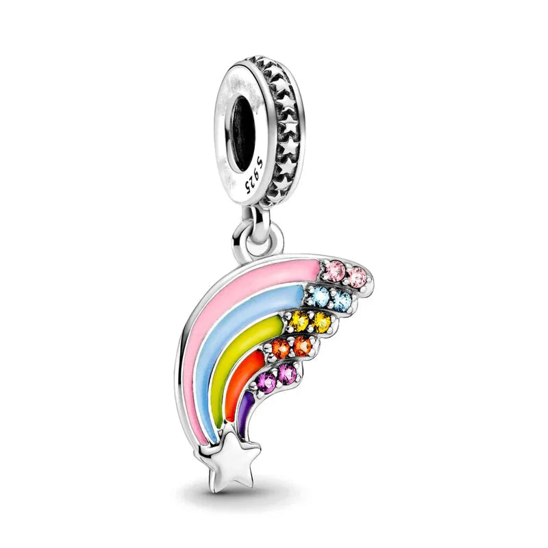 RomiVega 925 Sterling Silver Charms—Mommy & Me Series Collection