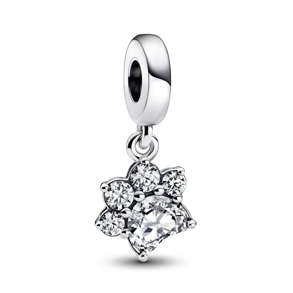 RomiVega 925 Sterling Silver Charms—White Series Collection