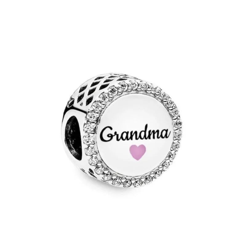 RomiVega 925 Sterling Silver Charms—Mommy & Me Series Collection