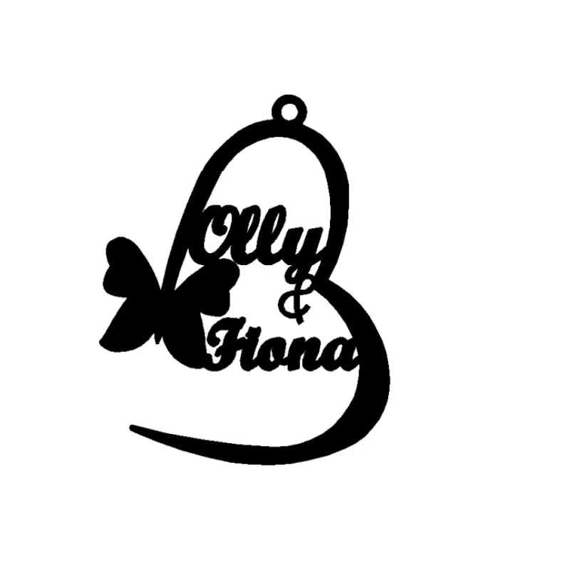 RomiVega Custom Symbol Name Necklace