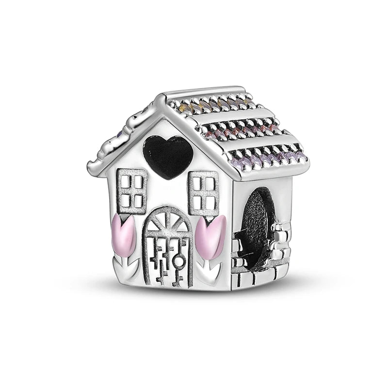 RomiVega 925 Sterling Silver Charms—Mommy & Me Series Collection