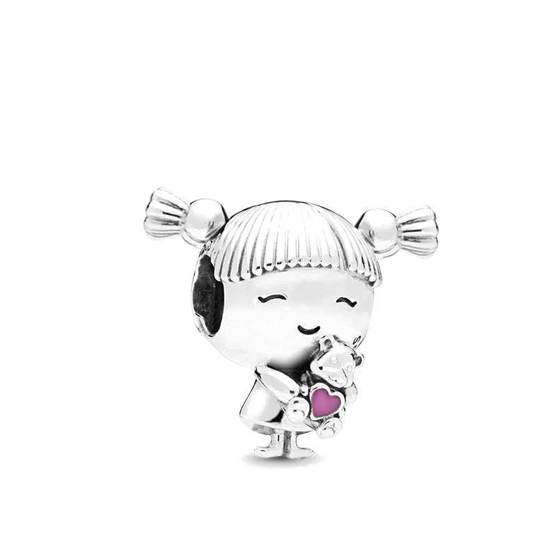 RomiVega 925 Sterling Silver Charms—Mommy & Me Series Collection