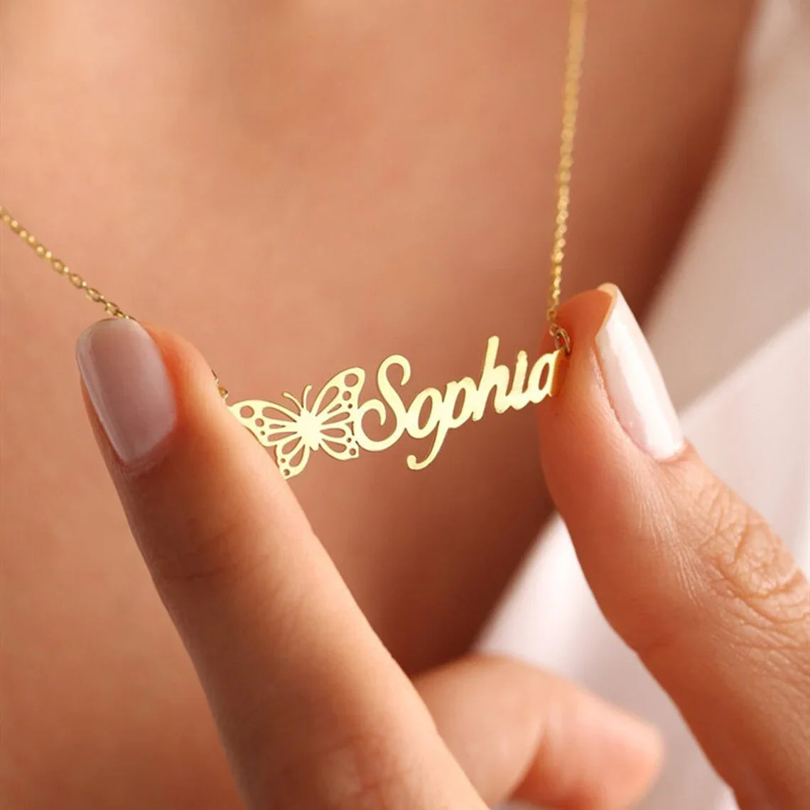 RomiVega Custom Symbol Name Necklace